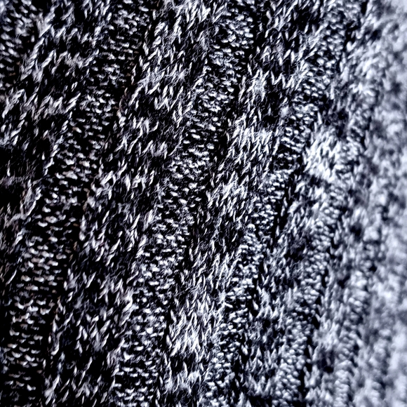 Banana Republic Women's Black White Heathered Knit Rayon Blend Wide Leg Pants XS - Picture 11 of 16